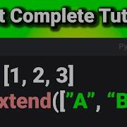 The Most Complete Tutorial On Python Lists