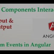 Angular 9 Tutorial 17 Angular Component Input And Output Properties Component Interaction