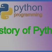 Python History Of Python Programming Language