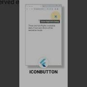 IconButton Widget In Flutter Quick Tutorial