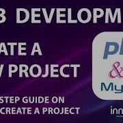 PHP SQL Create A Project In Brackets And XAMPP