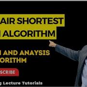 All Pair Shortest Path Algorithm Floyd Warshall Algorithm Dynamic Programming Solved Example