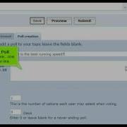 How To Setup A Poll When Starting A New Topic In PhpBB