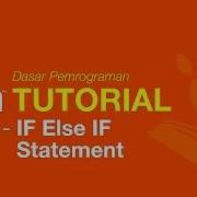 Belajar Java Dasar 21 IF Else IF Statement