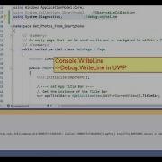 Show Debug Console Writeline In UWP Solved Use Debug Writeline In Immediate Window
