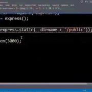 Serving Static Content From NodeJS