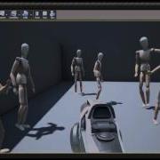 3D Scanned Character Animated With Kinect