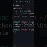 Console Log In Python Shorts