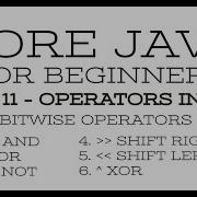 Part 11 Core Java Bitwise Operator