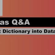 How To Convert Python Dictionary Into Pandas DataFrame