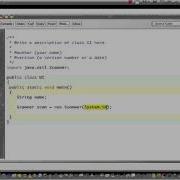 Java Tutorial 3 User Input