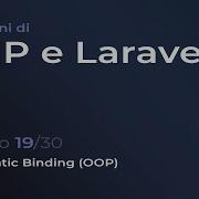 30 Giorni Di PHP E Laravel OOP Late Static Binding Giorno 19 30