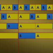 Fibonacci Word Rhythm Exercise 100bpm 4 Layers