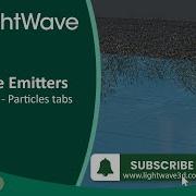 Lightwave 3D Particle Emitter Generator Particles Tabs