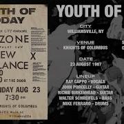 YOUTH OF TODAY Live At Knights Of Columbus Williamsville NY August 23 1987