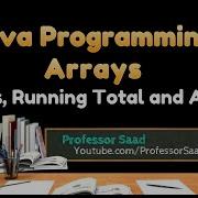 Java Arrays Running Total And Average New Java Tutorial 2021