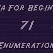 Learn Java For Beginners 71 Enumeration