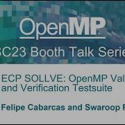 ECP SOLLVE OpenMP Validation And Verification Testsuite