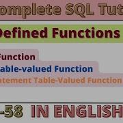 58 User Defined Functions In SQL Scalar Inline Table Valued And Multi Statement Table Valued