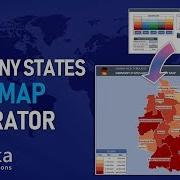 Germany Heat Map Generator Dynamic Heat Map Excel Template