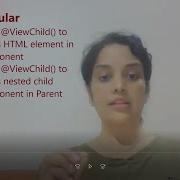 6 Angular Using ViewChild To Access HTML Element Nested Component In Parent With Example