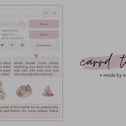 Cute Interactive Carrd Tutorial Elroseria