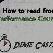 How To Read From Performance Counters