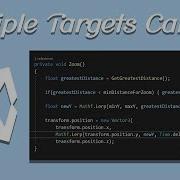 Multiple Targets Camera Unity Tutorial