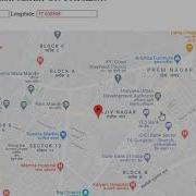 Google Maps Draggable Marker Get Coordinates