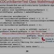 Example Application Of Java CyclicBarrier