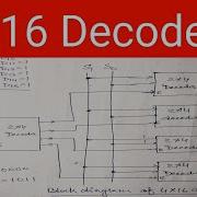 4 16 Decoder Design Using 2 4 Decoder