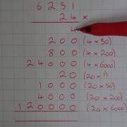 Expanded Long Multiplication