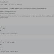 Leetcode Combination Sum III 216