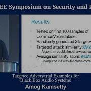 Targeted Adversarial Examples For Black Box Audio Systems