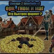 Lineage 2 Interlude X1 кем фармить адену Орк Гном или Маг