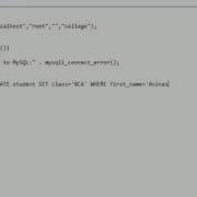 PHP MySQL Update Statement