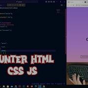 ASMR Programming Counter Javascript No Talking