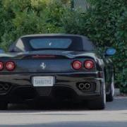Ferrari 360 Spider Start Up And Accelerate