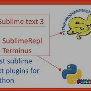 Sublime Repl And Terminus For Sublime Text And Python