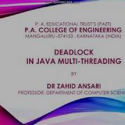 Java Multi Threading Part 9 Deadlock