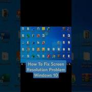 How To Fix Screen Resolution Problem Windows 10 Easy 2024 Shorts Screenresolution Windows10