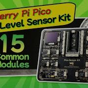 Waveshare Pi Pico Entry Level Sensor Kit Include Pico Expansion Board And 15 Modules All In One