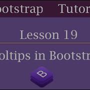 Tooltips In Bootstrap