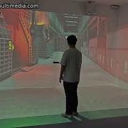 Immersive Room Body Sensor Interactive Used On Projection Kinect Developers