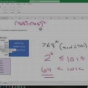 Fast Modular Exponentiation