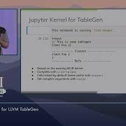 2022 LLVM Dev Mtg Interactive Programming For LLVM TableGen