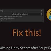 Missing Unity Scripts After Script Reorg