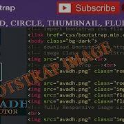 Responsive Image Using Bootstrap Circle Image Using Bootstrap Bootstrap 4 Tutorial