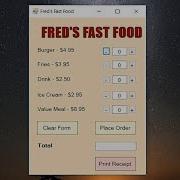 Visual Basic Tutorial Fast Food App Part 2 2
