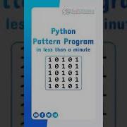 Python Pattern Program Number Pattern Shorts Python Patternshorts Patternprograms